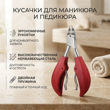 Кусачки-щипчики Кусачки двойная 1 шт