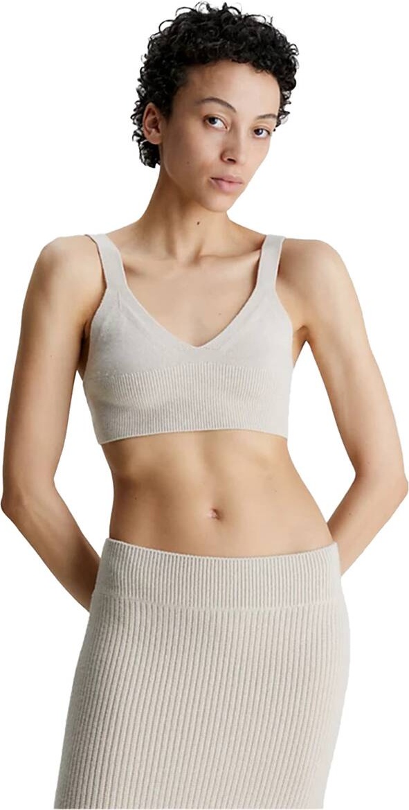 Топ Calvin Klein бежевый