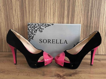 Туфли SORELLA розовый, черный