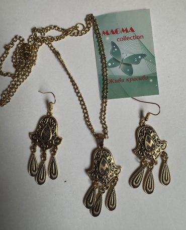 MAGMA collection бижутерный сплав, мельхиор, без вставок