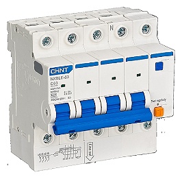 Дифференциальный автомат CHINT C 10 30 мА класс A