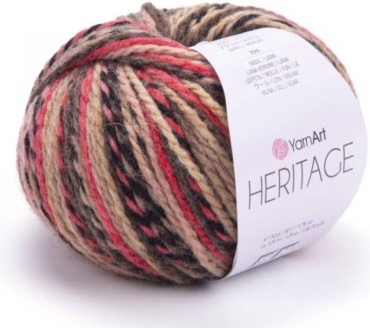 Моток YarnArt HERITAGE 338 мультиколор 125 м 50 г