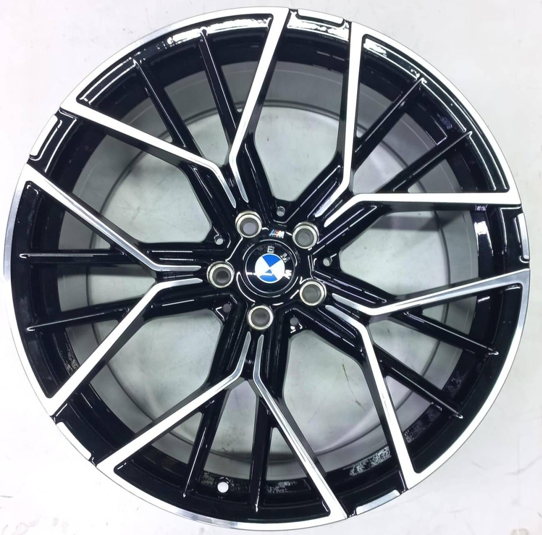 Top Grade Bmw 0316 8.5/9.5x20/5x112 D66.6 ET27.37 4 диска черный, серебристый