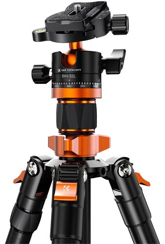 Напольный штатив K&F CONCEPT Штатив-монопод K&F Concept K255A7+BH-32L KF09.145
