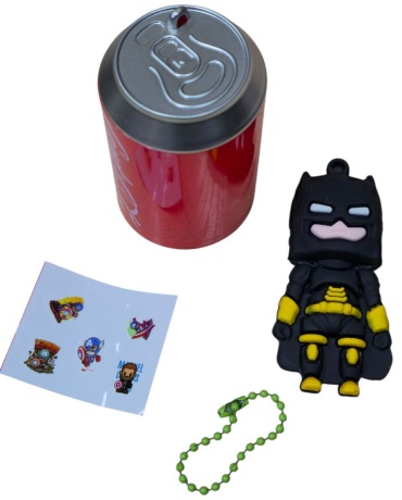 Брелок Игрушки Со Склада DC 5см резина 1 шт