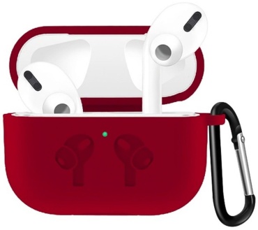 Чехол Tehnur для Apple AirPods Pro 3 красный