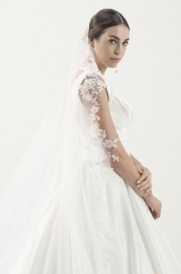 Фата MKMODAATELIER M молочный