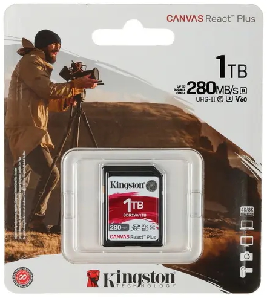 Карта памяти Kingston SDR2V6/1TB 1024 Гб