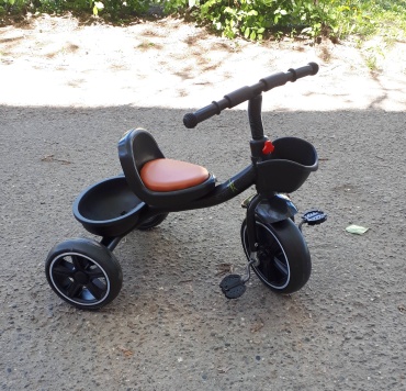 Трёхколёсный велосипед 163 Toys 206 черный