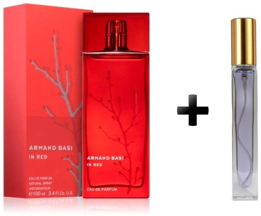 ARMAND BASI in Red EDP 100 + Атомайзер 10 мл парфюмерная вода EDP 110 мл, для женщин