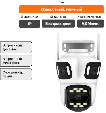 Sunqar камера видеонаблюдения P15, 9 расширение 1280x1024