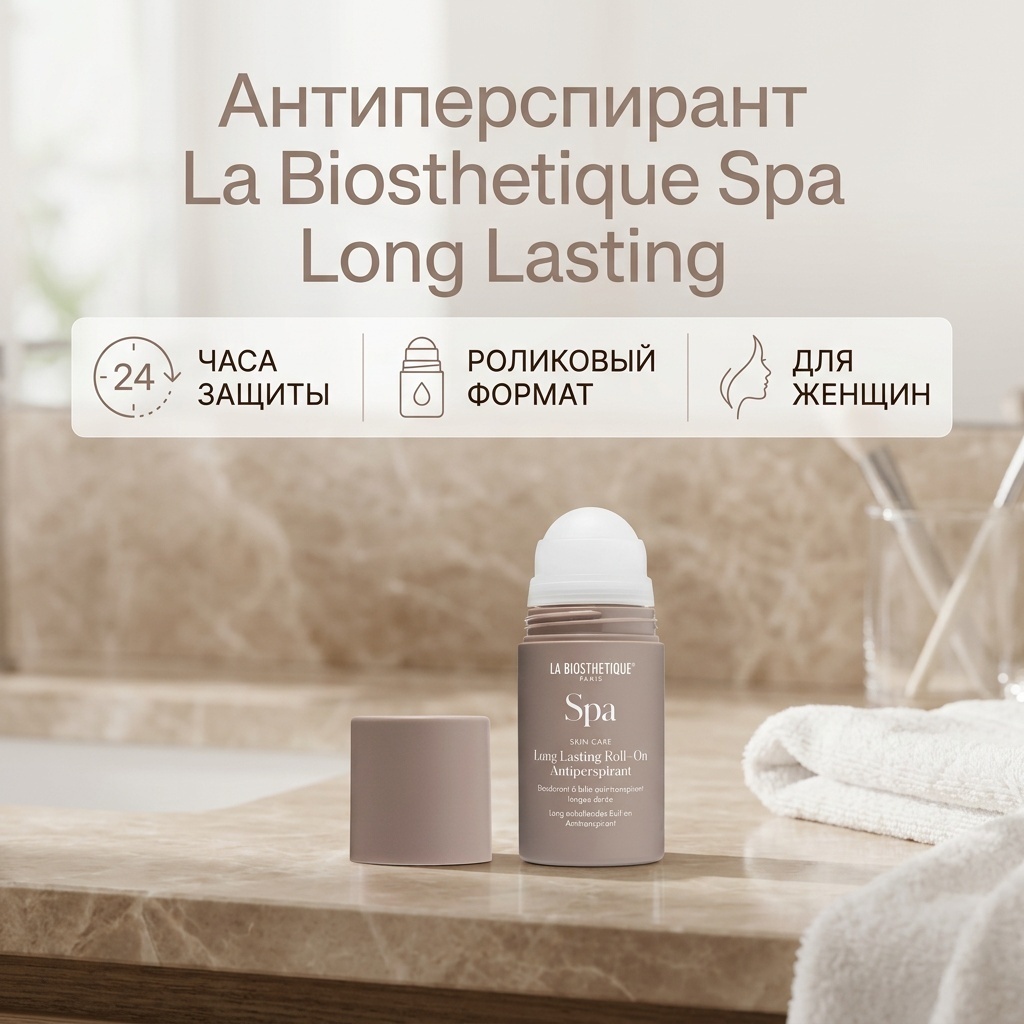 La Biosthetique Spa Long Lasting антиперспирант для женщин 50 мл