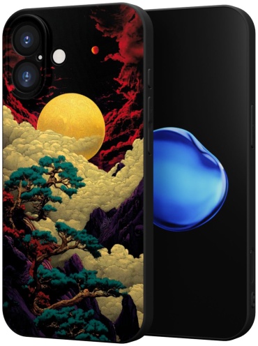 Чехол Mcover для Apple iPhone 16 рисунок