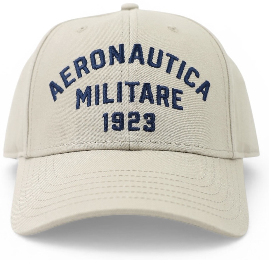 Бейсболка AERONAUTICA размер универсальный, бежевый