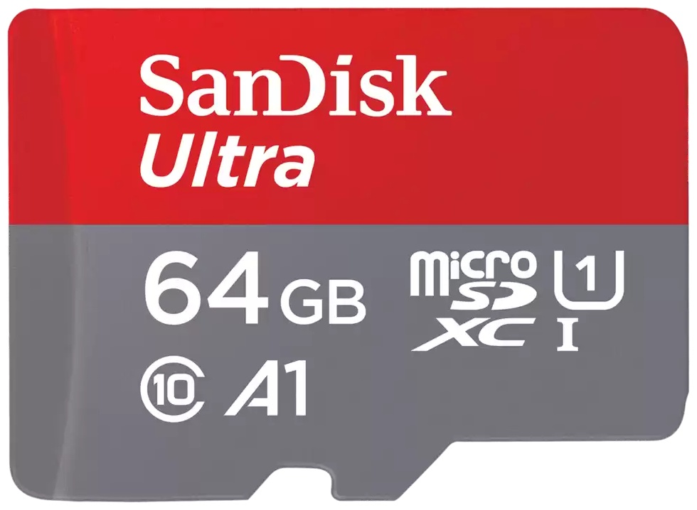 Карта памяти SanDisk microSDXC SDSQUAB-064G-GN6MA 64 Гб