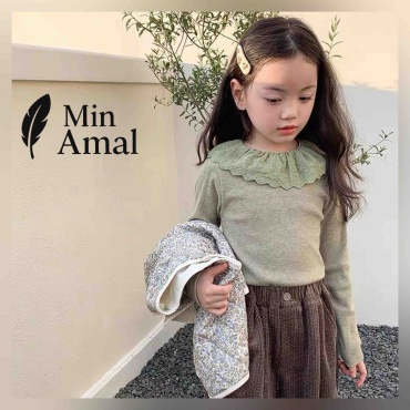 Кофта min Amal хаки