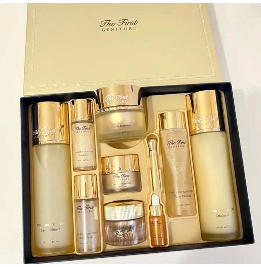 O HUI The First Geniture Signature 3pcs Special Set Премиальный Лифтинг Набор набор по уходу за лицом унисекс