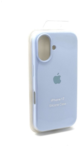 Чехол Silicon Power для Apple iPhone 17 голубой