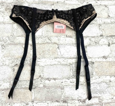 Пояс для чулок Hunkemoller черный, бежевый