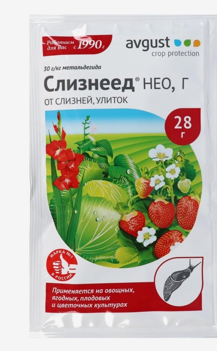 AVGUST инсектицид Слизнеед 28
