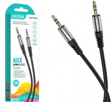 Кабель Kakusiga 3.5 mm jack - 3.5 mm jack 1 м