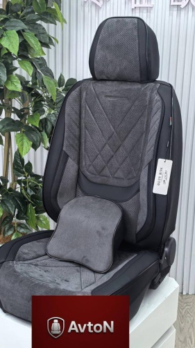 AvtoN Toyota Corolla 2015-2019 серый, черный