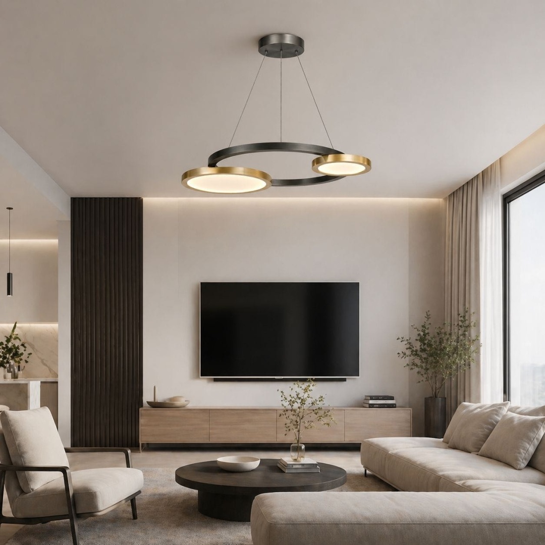 Люстра подвесная Pro Light LED, кол-во ламп: 2 шт