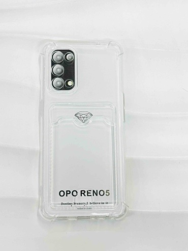 Чехол CASETiFY для OPPO Reno5 прозрачный