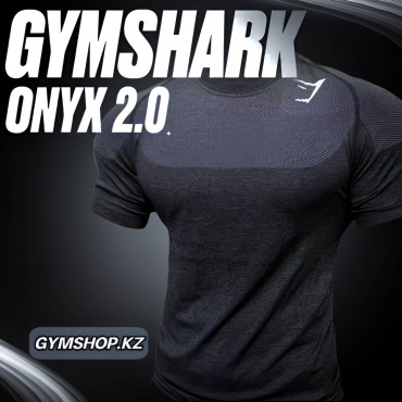 Рашгард Gymshark черный, серый