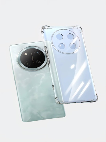 Чехол Crystal Mirror для Honor X9c прозрачный