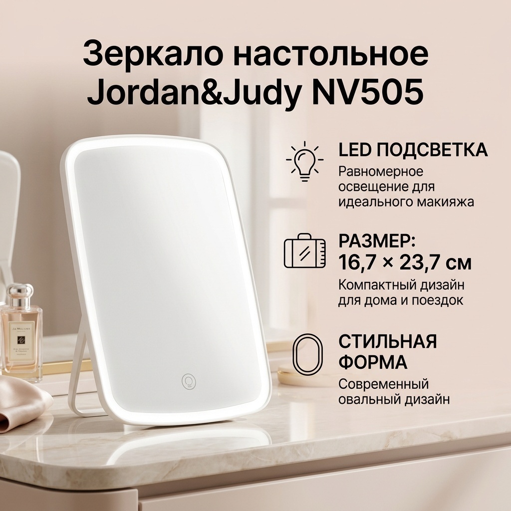 Jordan&Judy зеркало настольное NV505