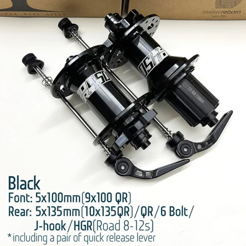 Втулка Koozer KOOZER 450 gravel/road pair 5x100/5x135 HG 32H black