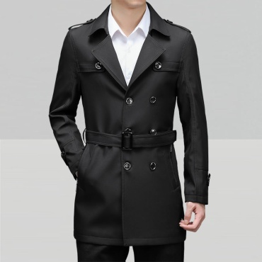 Тренчкот Urban Casual черный