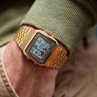 Кварцевые CASIO 500 original полимерный пластик