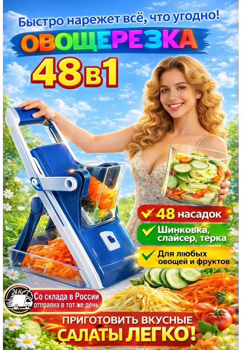 Овощерезка 942959671, пластик