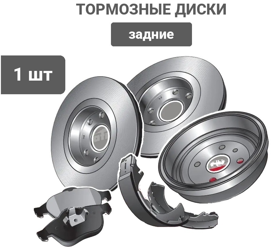 Диски PATRON задние PBD1597