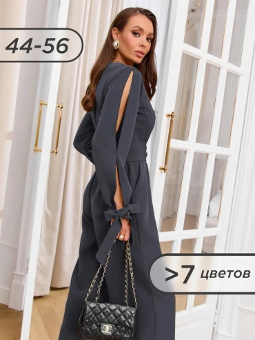 Комбинезон с шортами LIONTERR серый