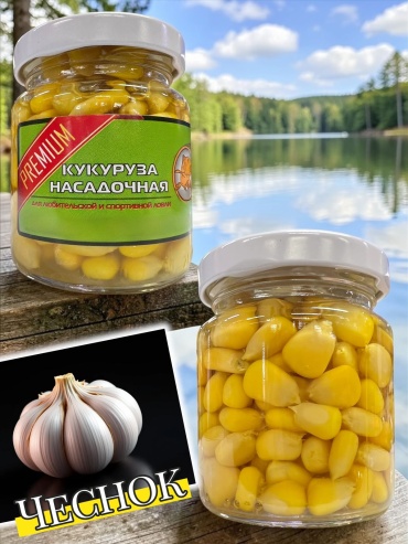 TAIFUN Taifun Крупная кукуруза насадочная с ароматом чеснока Чеснок 0.11 кг