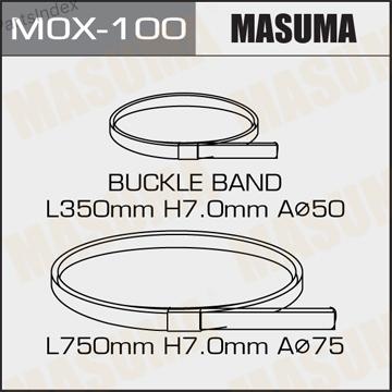 Masuma Хомут Пыльника ШРУСа MOX100