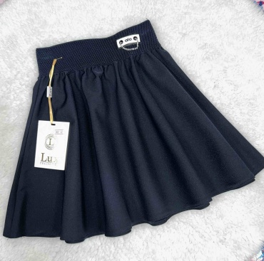 Школьная юбка солнце Lux collection синий