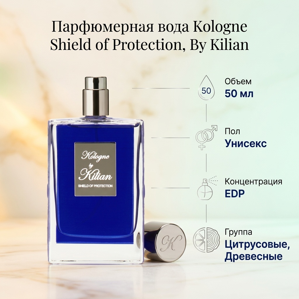 By Kilian Kologne Shield of Protection парфюмерная вода EDP 50 мл, унисекс