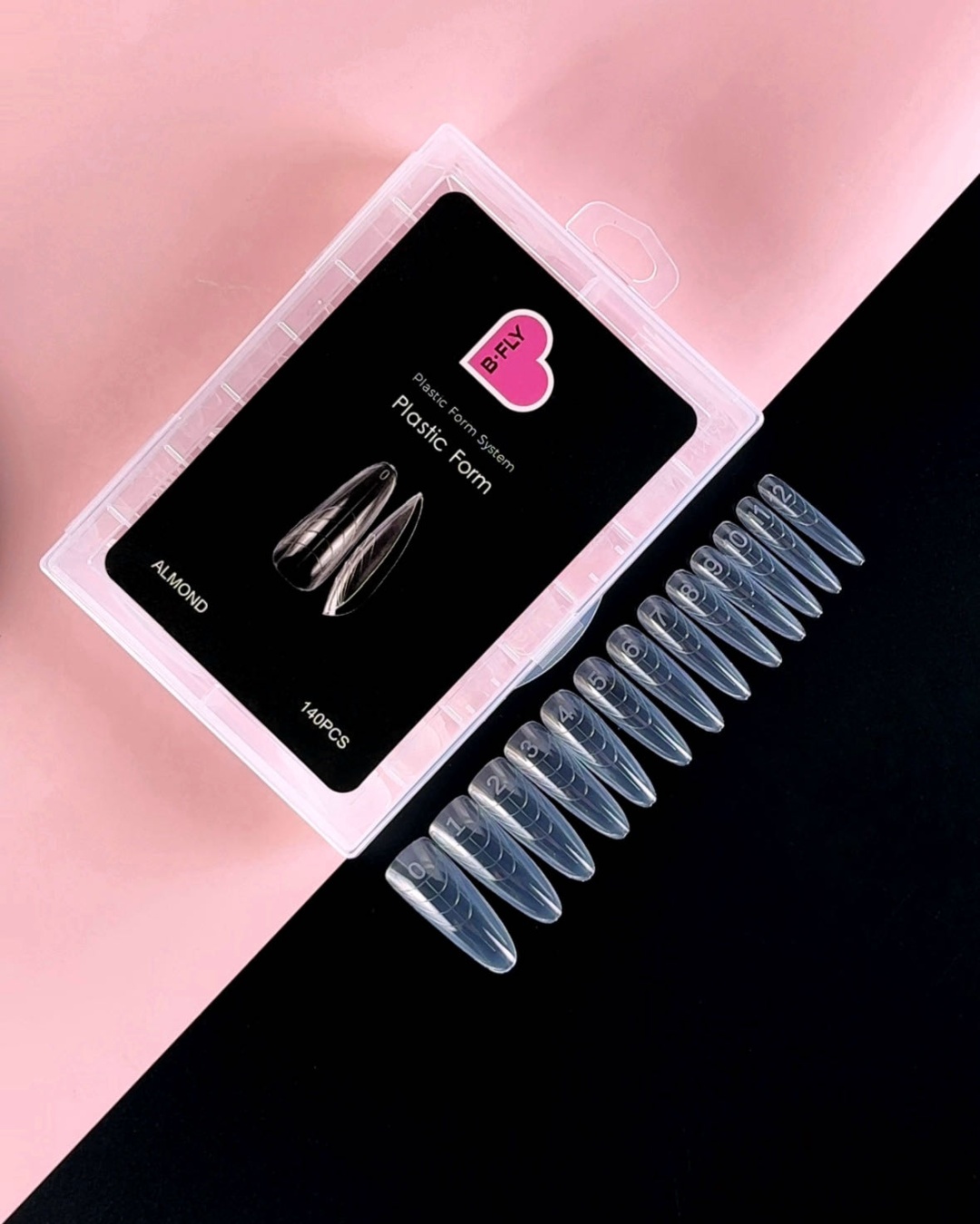 B-Fly верхние формы, многоразовые формы миндаль 140 шт