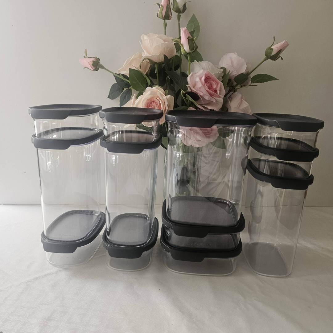 Tupperware набор контейнеров ULTRA CLEAR, полипропилен, поликарбонат
