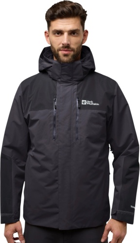 Демисезонная куртка Jack Wolfskin черный, графит