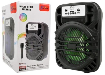 Портативная колонка SinG-e Zqs-6160 черный