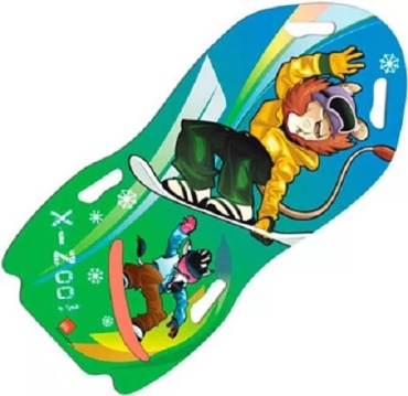 X-ZOO Doubel Sledge мягкая мультиколор 122х56х0,5см