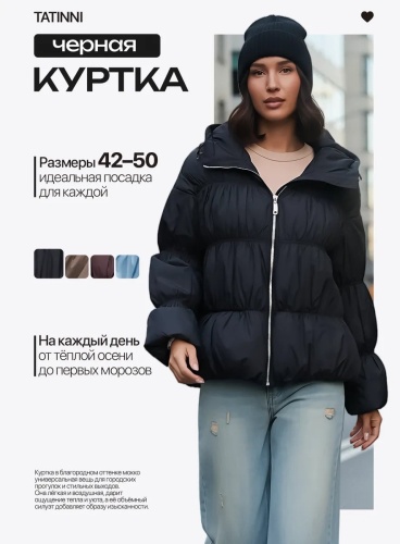 Зимняя куртка TATINNI черный