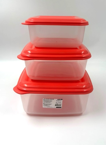 Ucsan plastik набор контейнеров M-626 3 шт, пластик