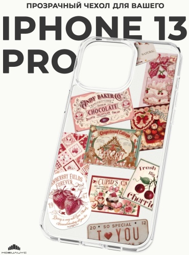 Чехол Mcover для Apple iPhone 13 Pro рисунок
