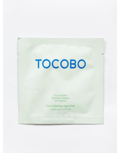 Tocobo тонер-пэды Cica Calming Aqua Pad 6 мл, фото 1